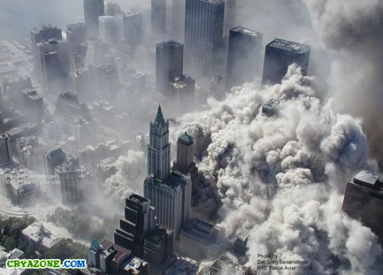 Новые фото теракта 11 сентября 2001 года в Нью-Йорке.