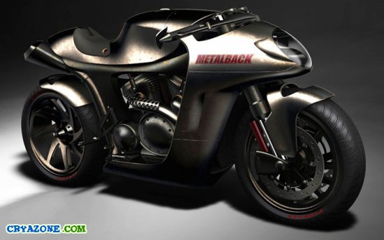Мотоцикл Metalback с биодизельным двигателем