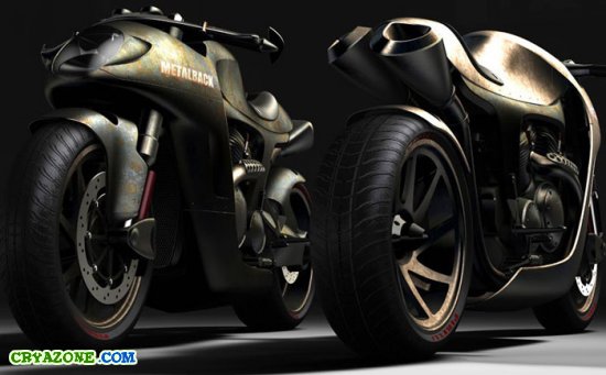 Мотоцикл Metalback с биодизельным двигателем