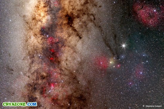 Космические небеса от астрофотографа Stephane Guisard