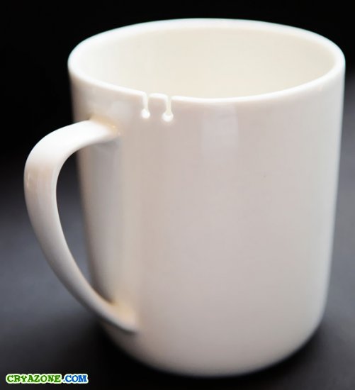 Чашка с держателем для чайных пакетиков