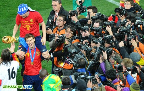 Победа Испании на Чемпионате мира по футболу 2010