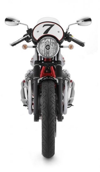 Винтажный гоночный мотоцикл Moto Guzzi V7 Racer