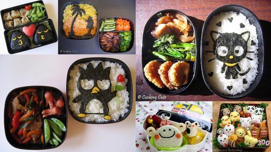 Красивые японские блюда