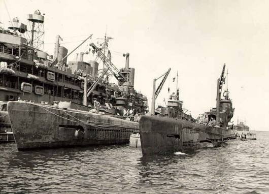 Японские подлодки–авианосцы во время войны