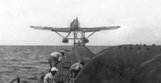 Японские подлодки–авианосцы во время войны
