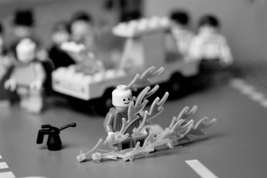 Знаменитые фотографии сделанные из Lego