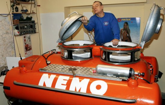 Мини-субмарина Nemo 100 для туристов