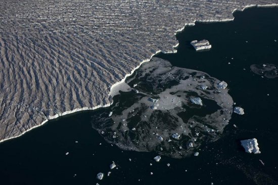 Таяние гренландских ледников