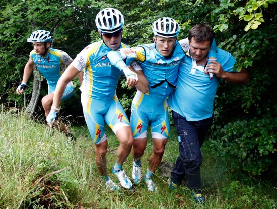 Интересные моменты с велогонки Тур де Франс 2011