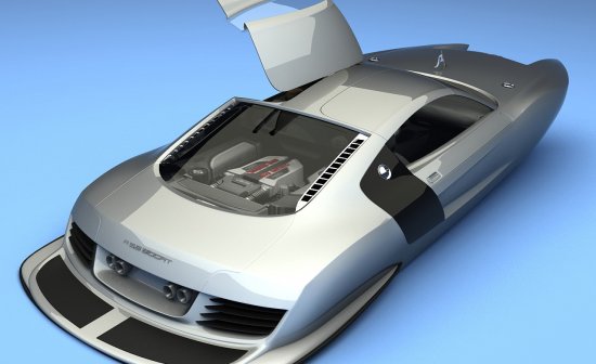 Проект гоночного катера Audi R8