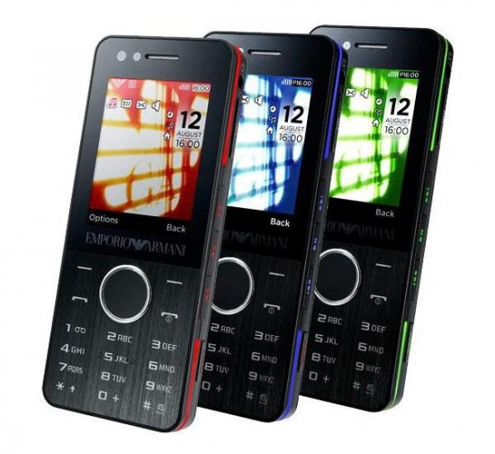 Телефон Armani Night Effect от Samsung