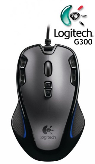 Logitech представила новую игровую мышь Gaming Mouse G300
