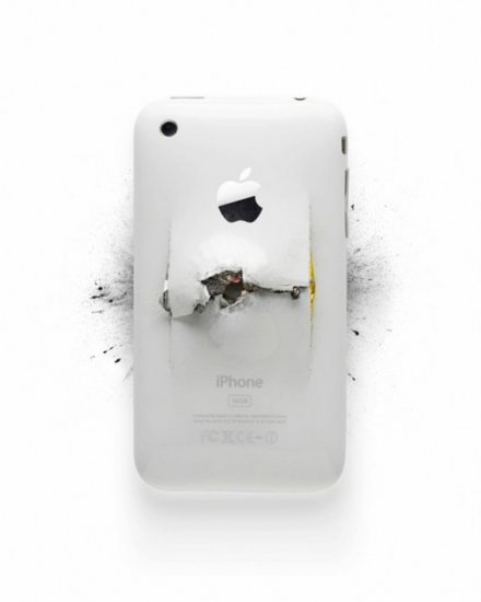 Техника от компании Apple подверглась уничтожению
