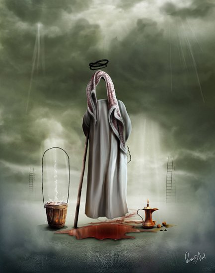 Выразительные рисунки художника Hussien Ahm3d