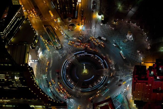 Нічне місто Нью-Йорк від архітектурного фотографа Evan Joseph