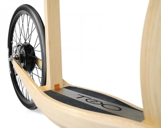 Бамбуковий концепт вело-самоката Т2О від Fritsch-Associes
