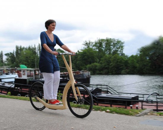 Бамбуковый концепт вело-самоката Т2О от Fritsch-Associes