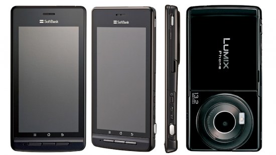 Телефон Panasonic Lumix 101P з повноцінним фотоапаратом
