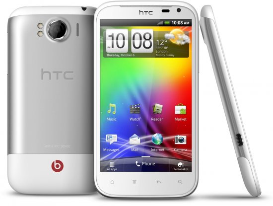 Смартфон HTC Sensation XL с интеграцией Beats Audio