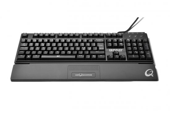 Клавіатура QPAD MK-85 з червоним світлодіодним підсвічуванням
