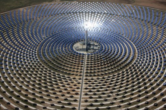 Испанская электростанция работающая на солнечной энергии