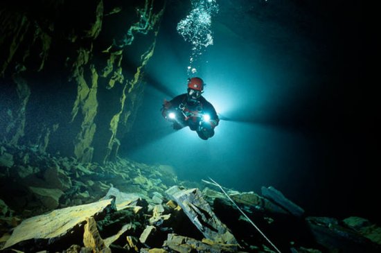 Екскурсія в підводні печери з дайвером Мартіном Фарр
