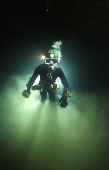 Экскурсия в подводные пещеры с дайвером Мартином Фарр