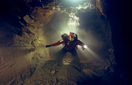 Экскурсия в подводные пещеры с дайвером Мартином Фарр