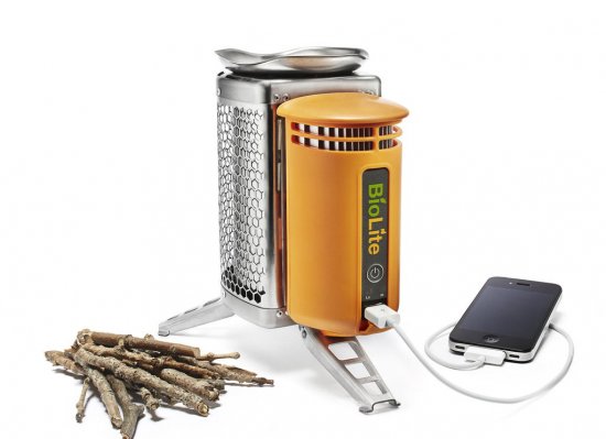 BioLite CampStove — горящее зарядное устройство