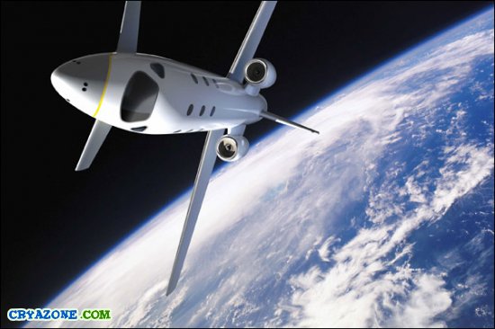 Space Plane - Новый туристический космоплан.